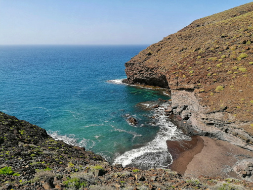 Playa de La Aldea - La Cola del Dragón