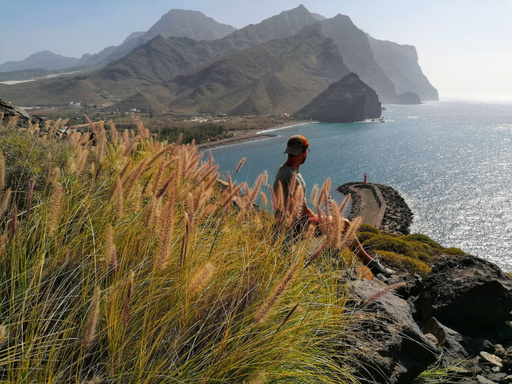 Playa de La Aldea - La Cola del Dragón