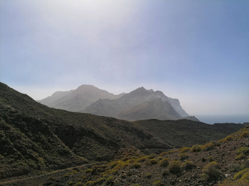 Playa de La Aldea - La Cola del Dragón