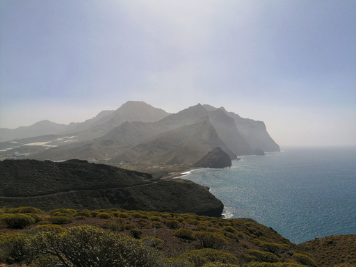 Playa de La Aldea - La Cola del Dragón